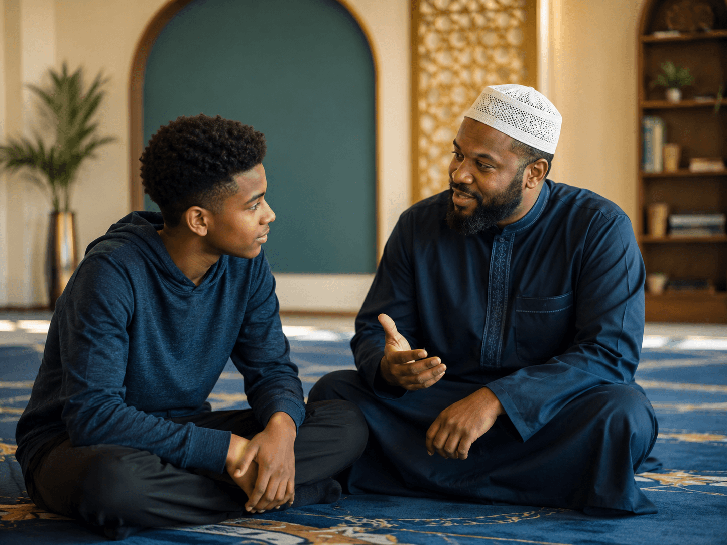 Muslim youth building belonging through trusted mentorship